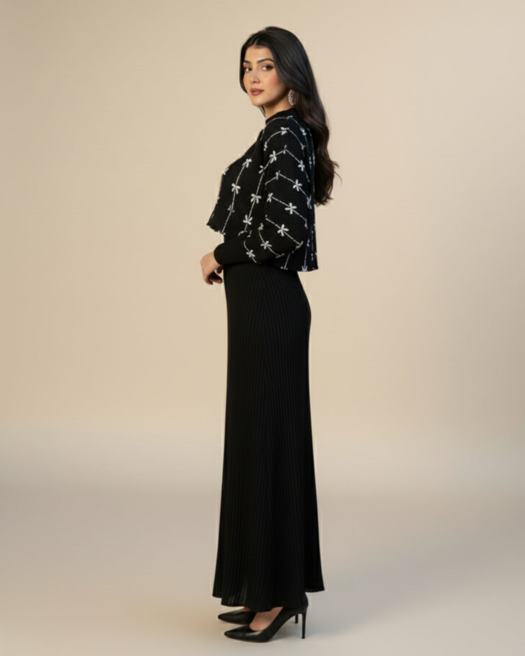 Midnight Ziza Maxi Set