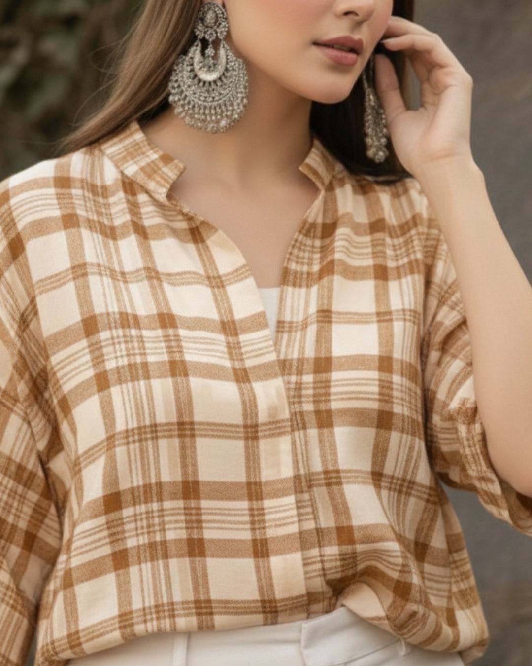 Beige Poise Shirt
