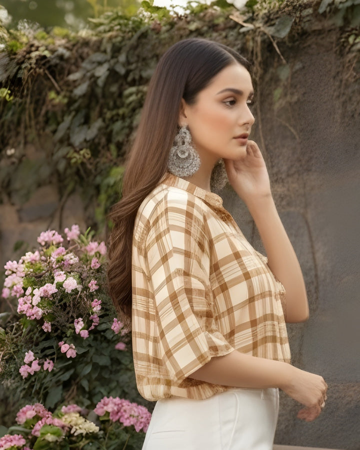 Beige Poise Shirt