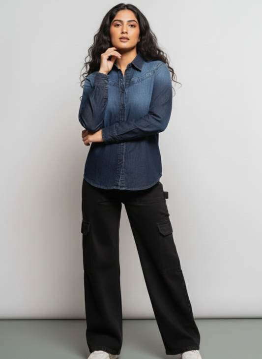 Urban Cowgirl Denim Shirt