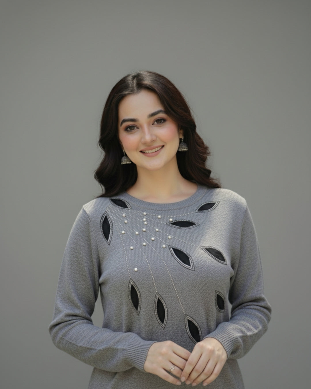 Ash Grey Mirana Cardigan