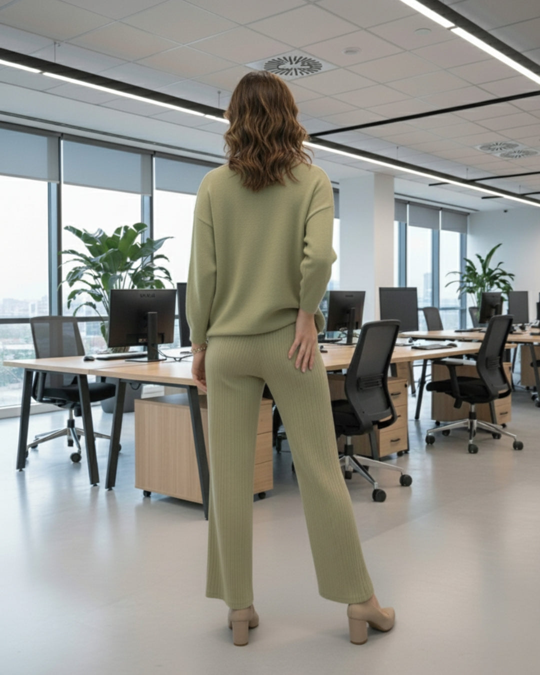 Olive East Co-Ord Set