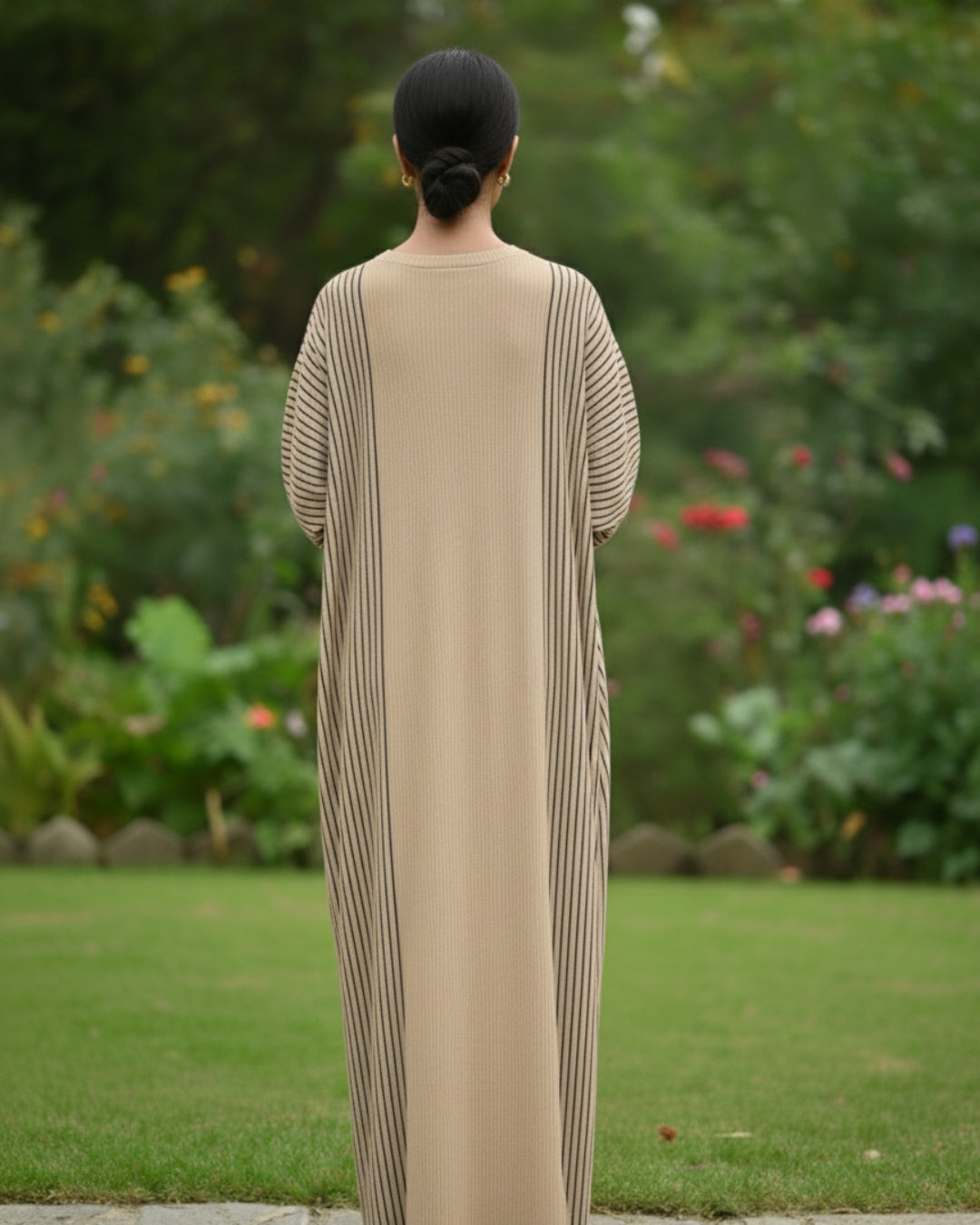 Fawn Abaya Set