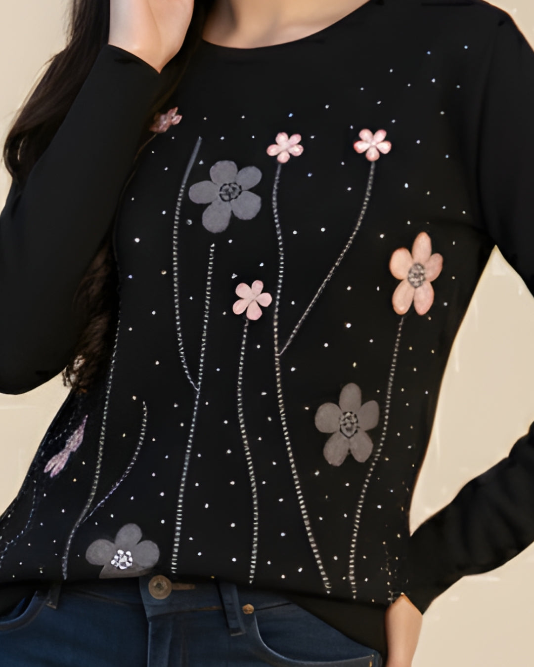 Midnight Lilura Cardigan