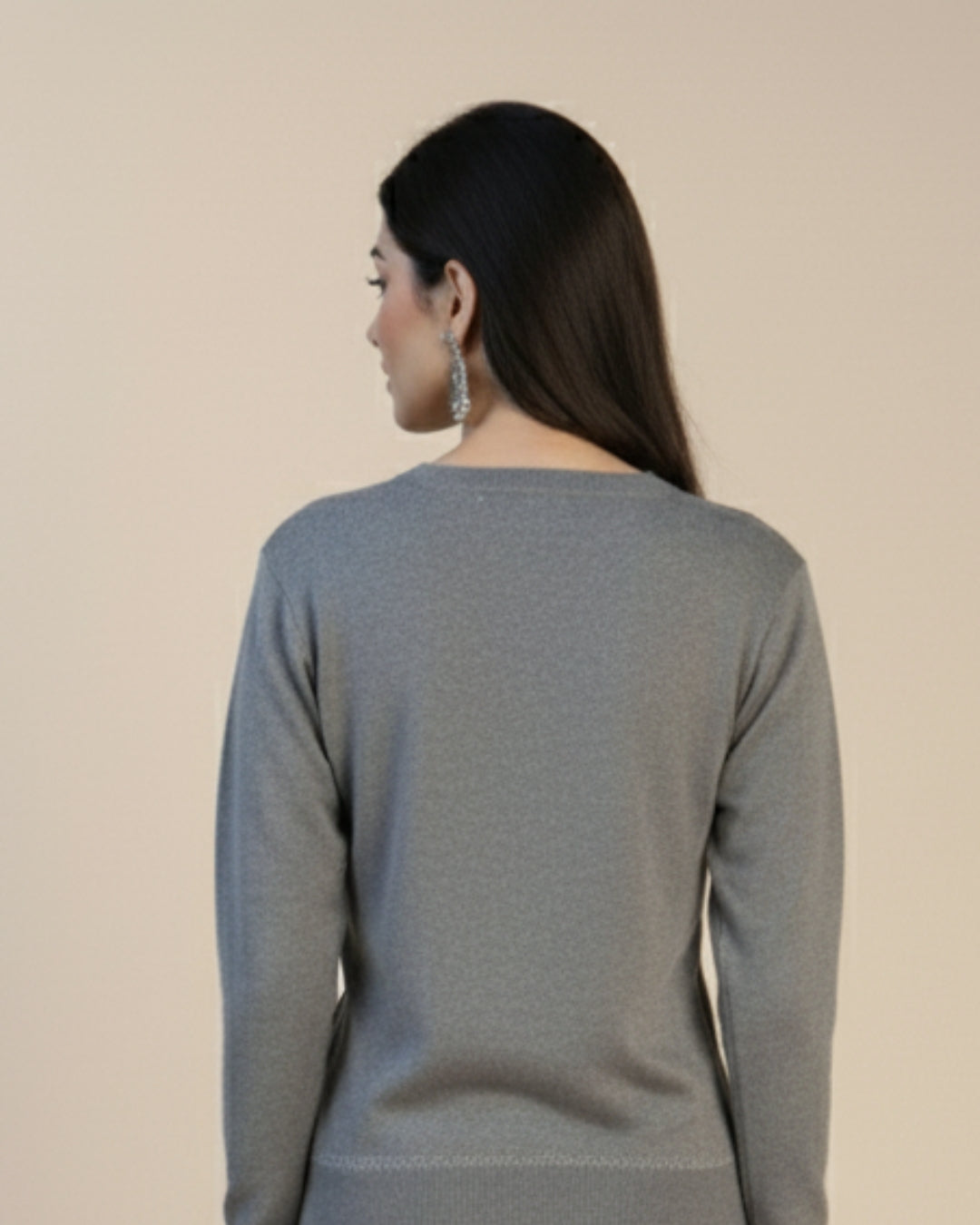 Ash Grey Lilura Cardigan