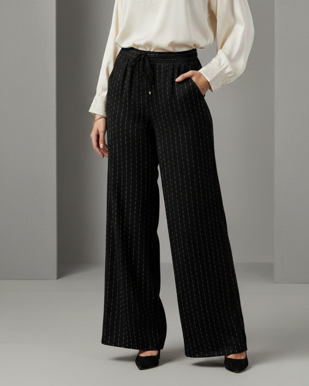 Midnight Stripe Trouser