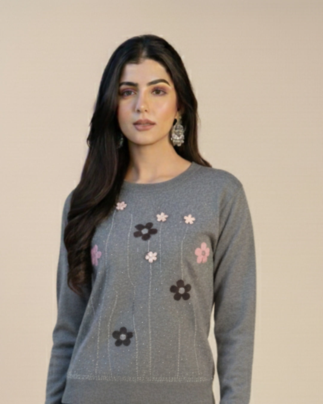 Ash Grey Lilura Cardigan