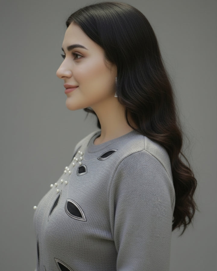 Ash Grey Mirana Cardigan