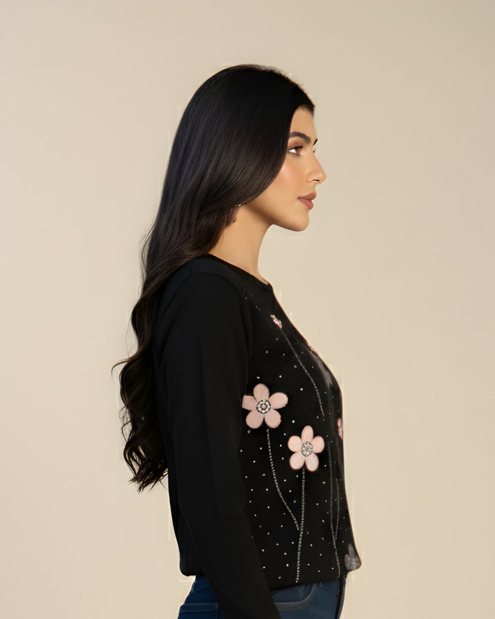 Midnight Lilura Cardigan