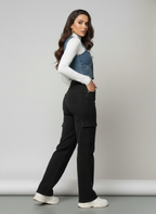 Rogue Muse Denim Vest Top