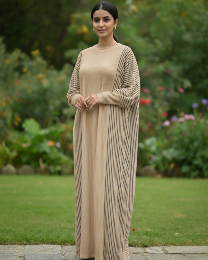 Fawn Abaya Set