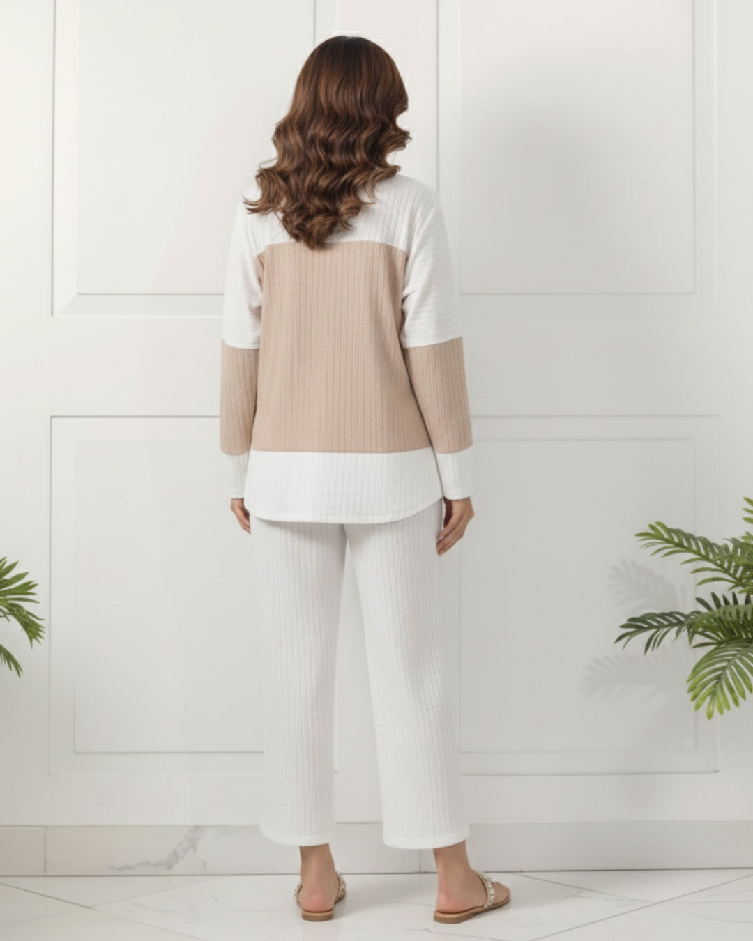 Beige Harmony Cor-Ord Set