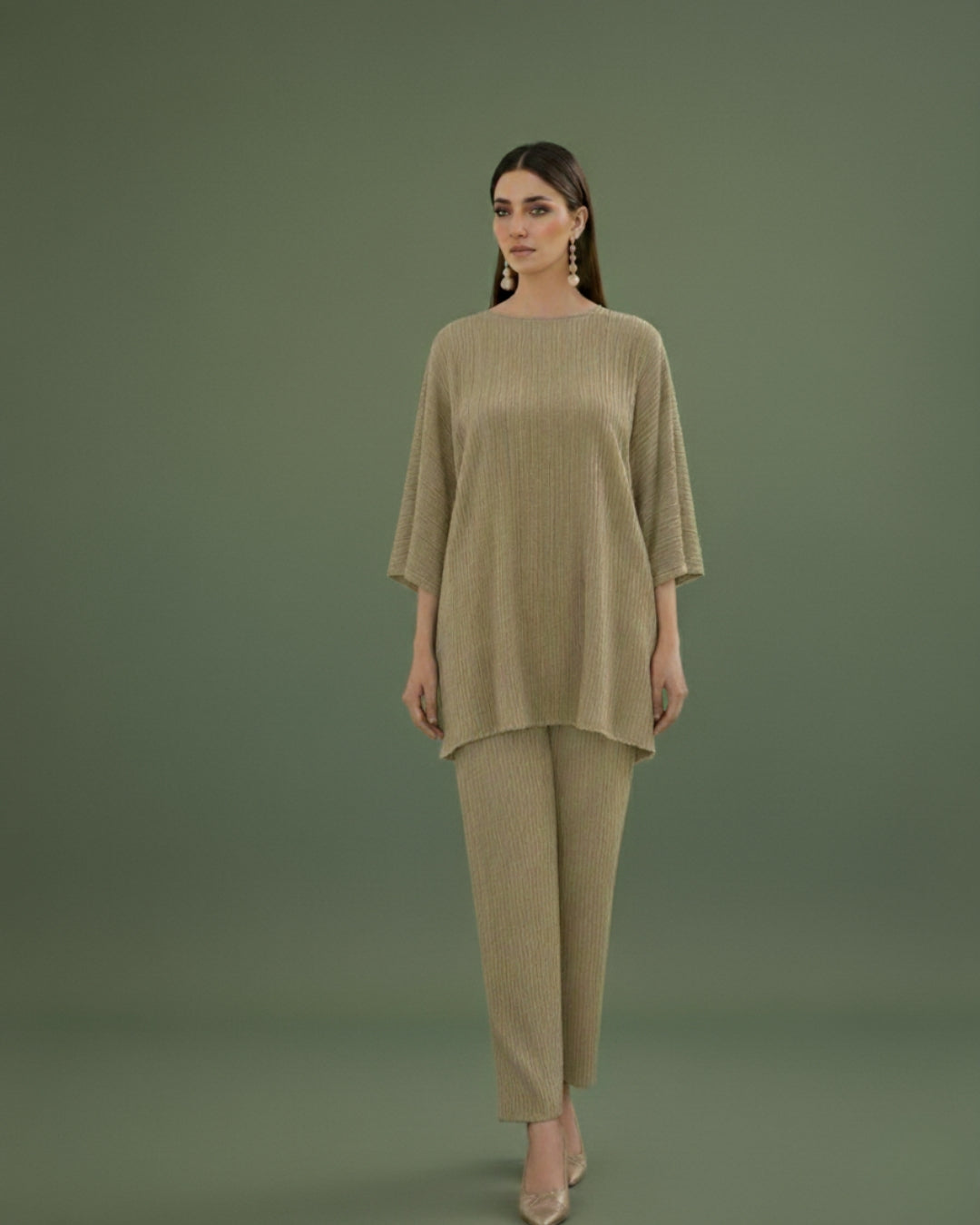Green Stone Co-Ord Set