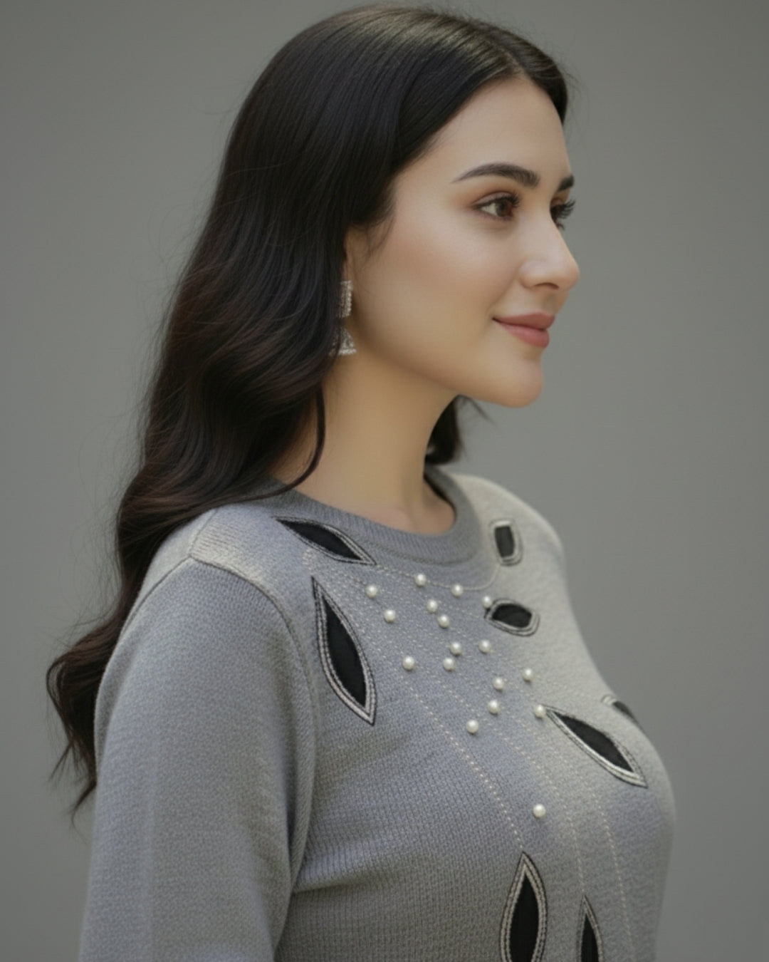 Ash Grey Mirana Cardigan