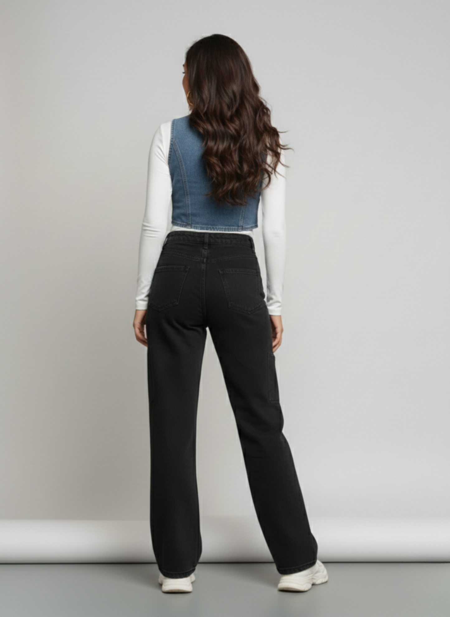 Rogue Muse Denim Vest Top