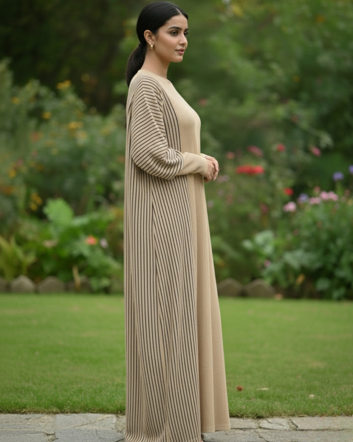 Fawn Abaya Set