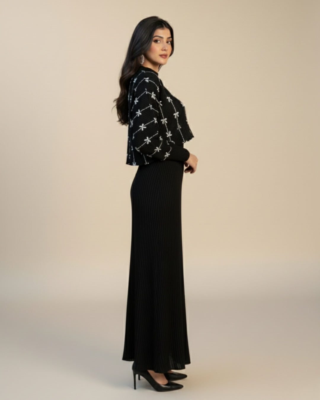 Midnight Ziza Maxi Set