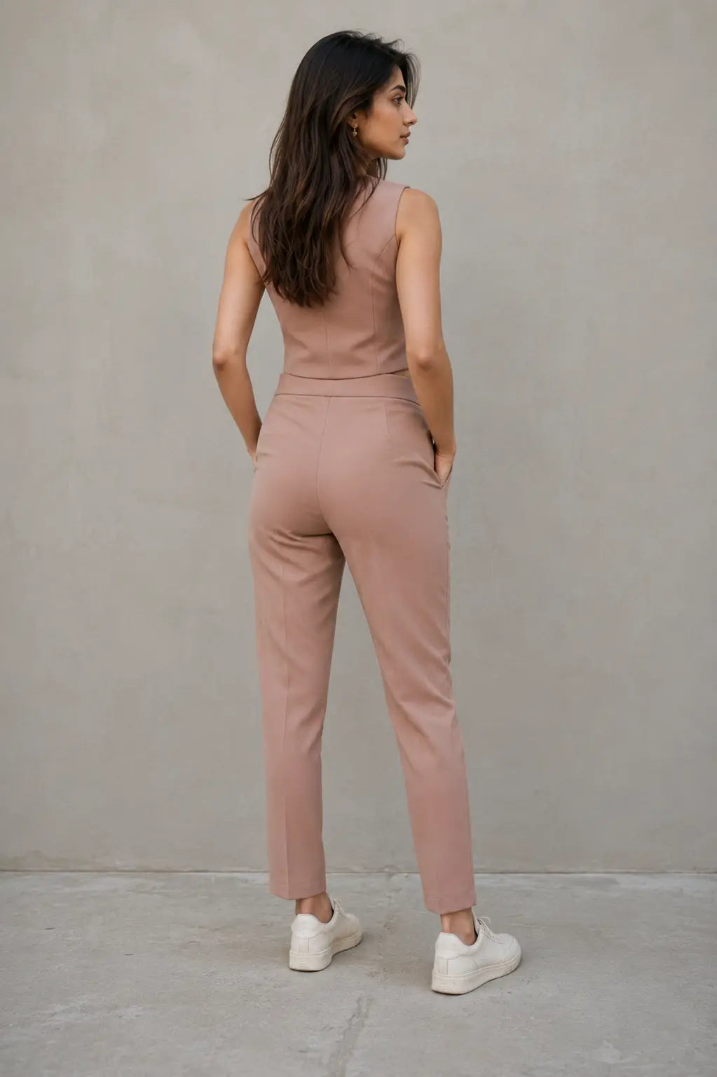 Nuvia - Blush Aura Waist Top Co-Ord Set