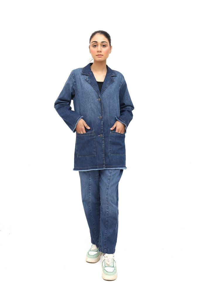 Midnight Outlaw Denim Coat