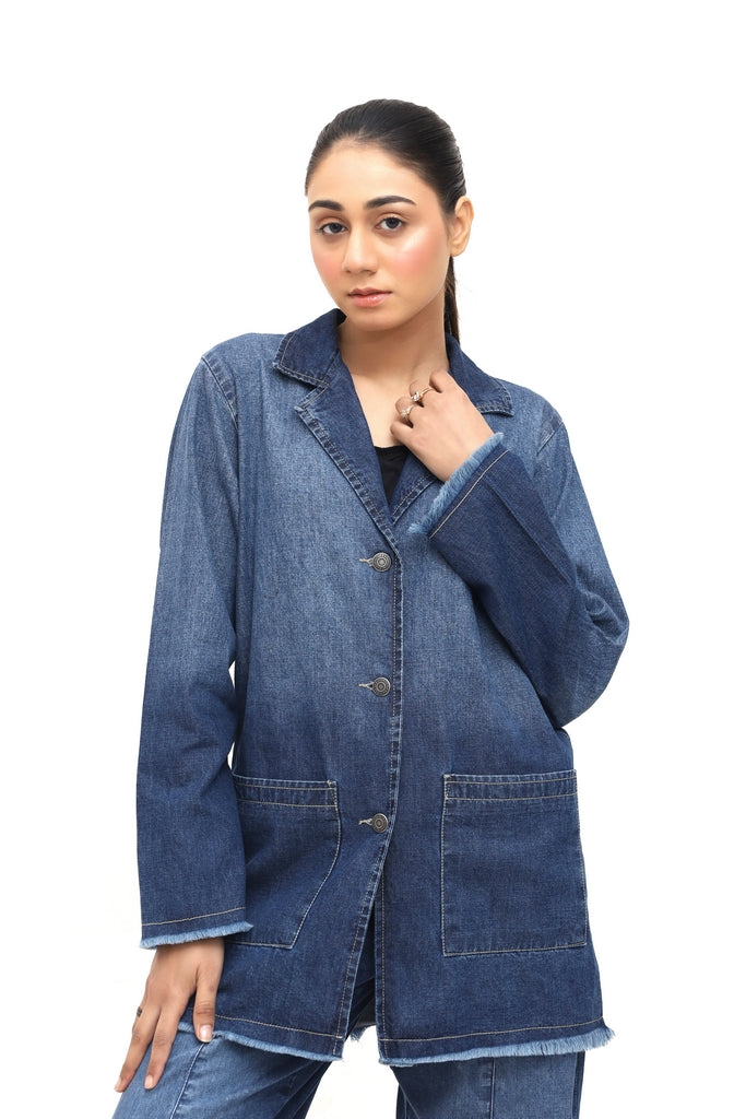 Midnight Outlaw Denim Coat