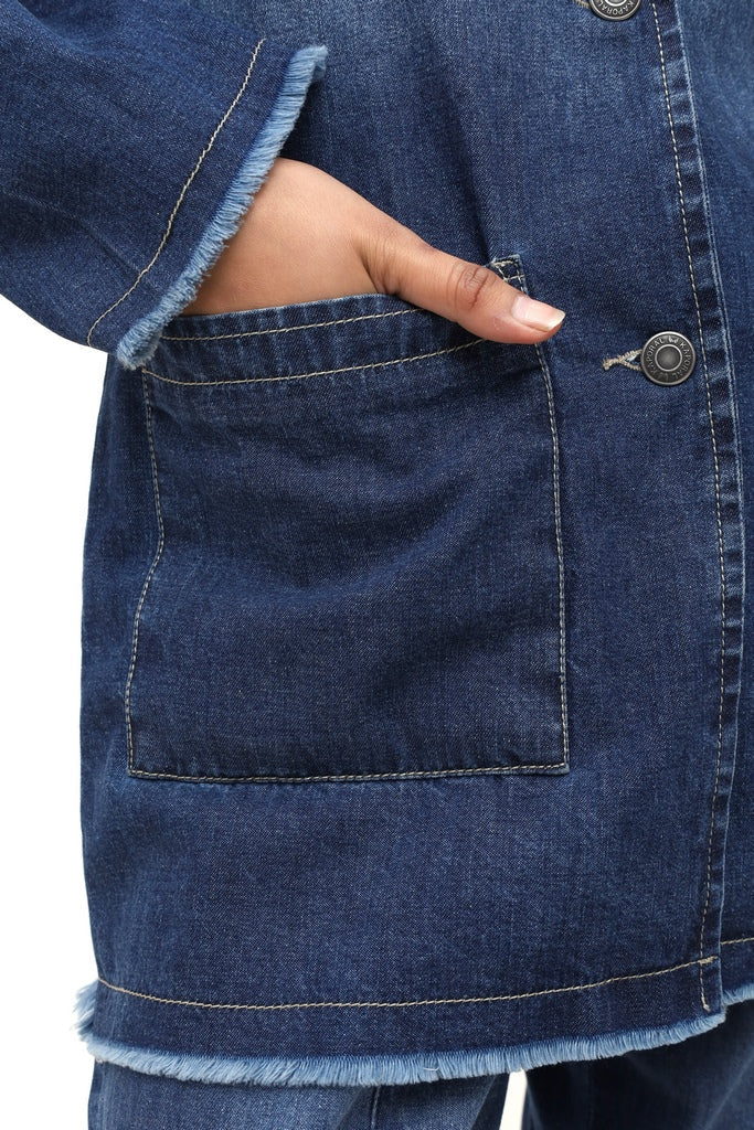Midnight Outlaw Denim Coat